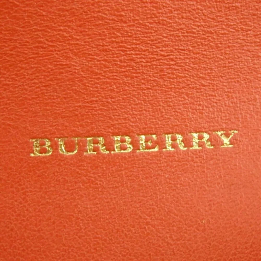 Authentic BURBERRY flap purse leather [Used] - Picture 11 of 12